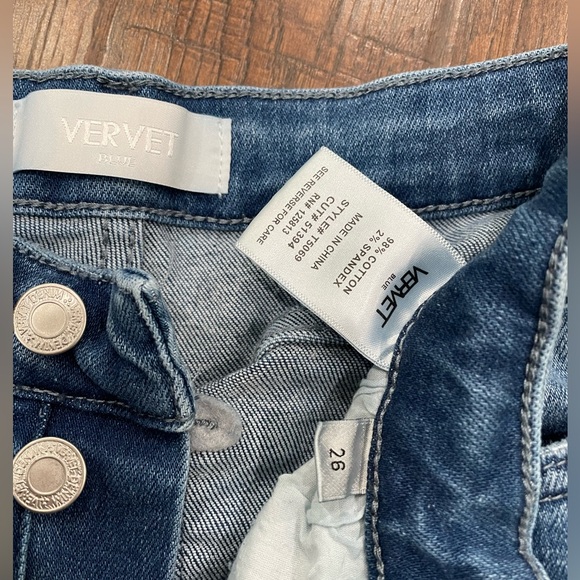 Vervet Blue Distressed Skinny Jeans - Picture 3 of 3